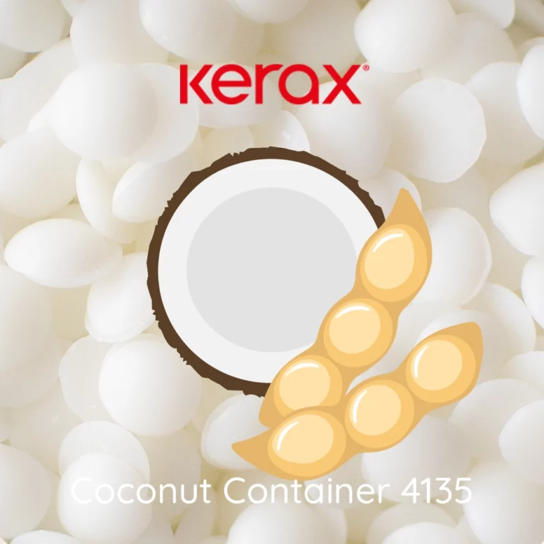 Kerax Coconut Container 4135 | Soy & Coconut Wax | Wick and Wax Supply Co