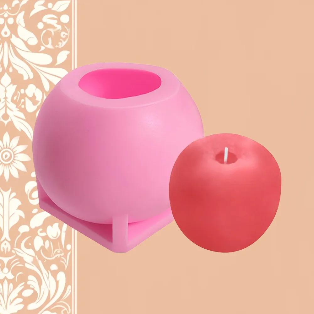 Apple Silicone Mold | Wick and Wax Supply Co