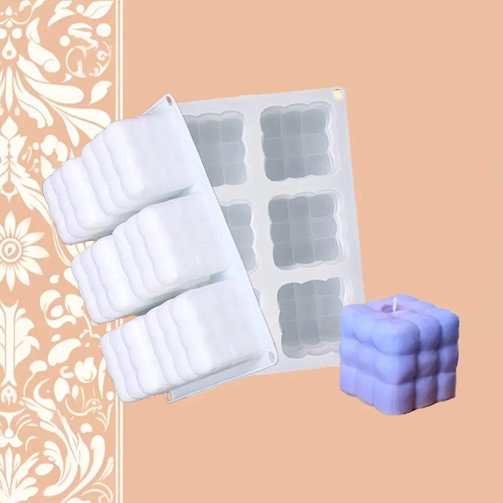 Design Cube Silicone Mold | Wick and Wax Supply Co