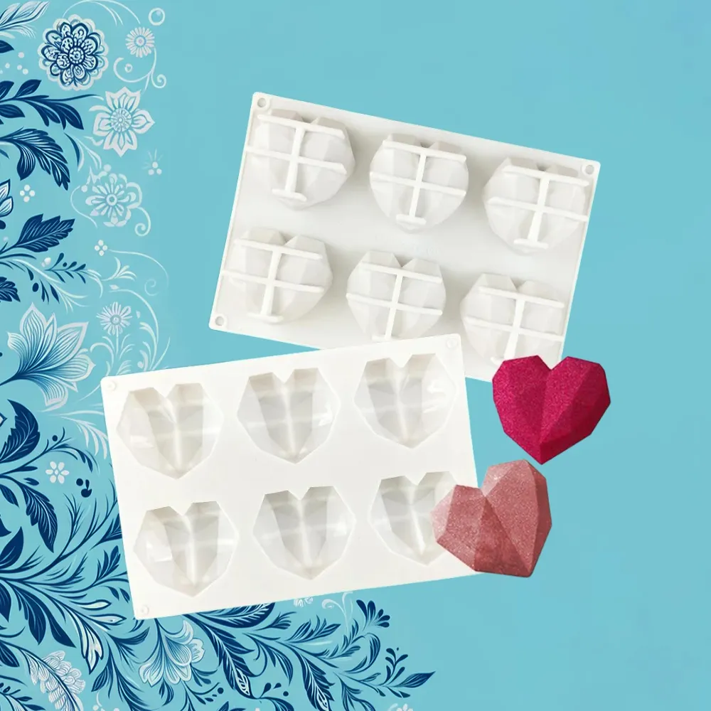 Heart Silicone Mold | Wick and Wax Supply Co