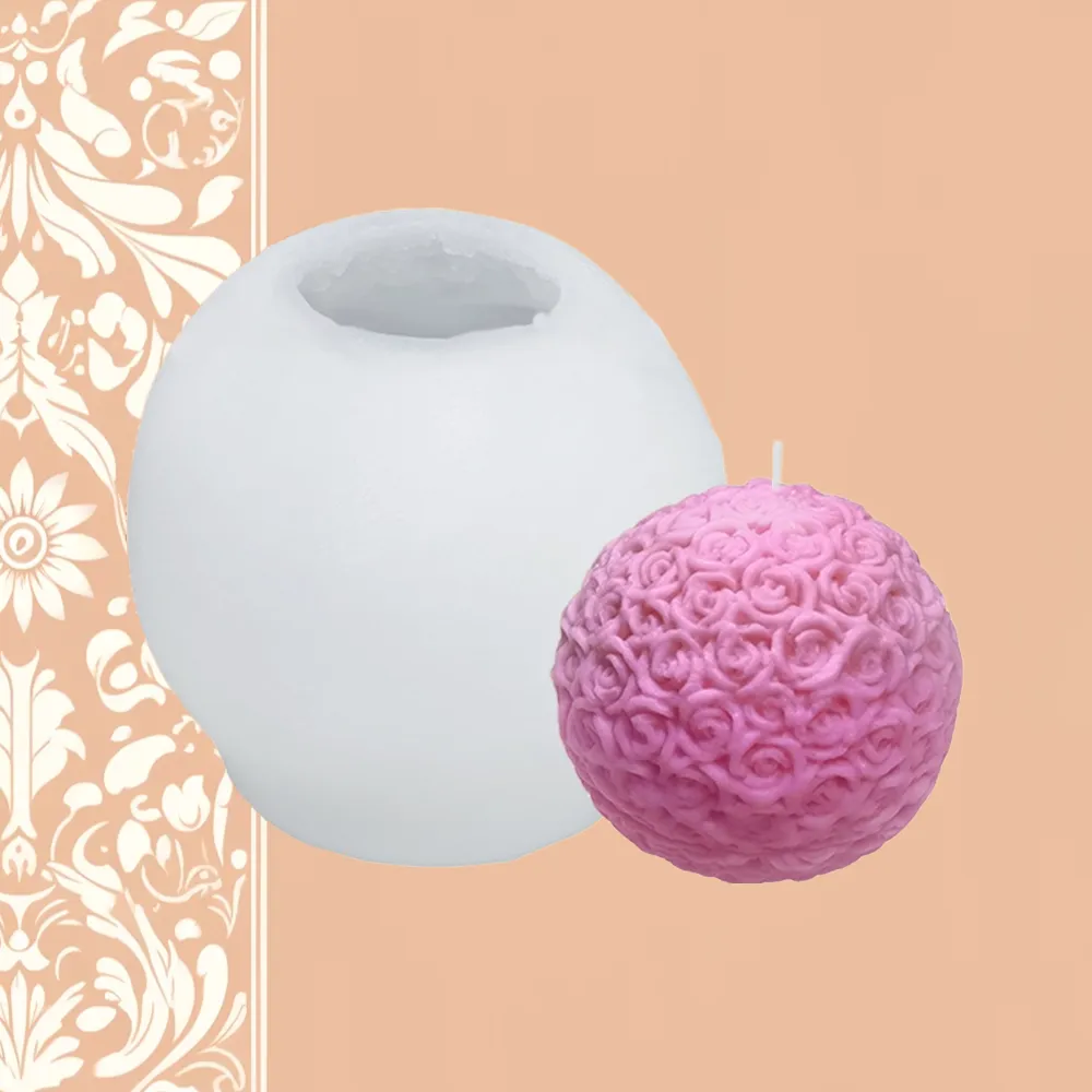 Love Rose Silicone Mold | Wick and Wax Supply Co