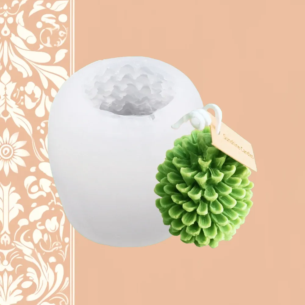 Pine Cone Silicone Mold | Wick and Wax Supply Co
