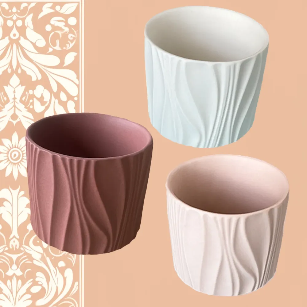 Trendy Ceramic Jars | Wick and Wax Supply Co