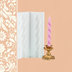 image du produit: Silicone Mold <span>Twisted Candle</span>